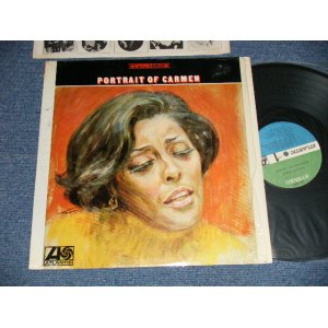 画像: CARMEN McRAE - PORTRAIT OF CARMEN (MINT-/Ex++ Looks:Ex+ )  /  1968 US AMERICA ORIGINAL 1st Press "GREEN and BLUE Label"STEREO Used LP 