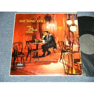 画像: NAT KING COLE - JUST ONE OF THOSE THINGS (Ex+++/Ex+++ Looks:Ex+) / 1957 US AMERICA ORIGINAL "BLACK with SILVER PRINT Label"  MONO Used LP