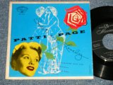 画像: PATTI PAGE - SWEET AND LOVELY (Ex+/Ex)  / 1957 US ORIGINAL 4 TRACKS Used 7" 45 rpm EP  