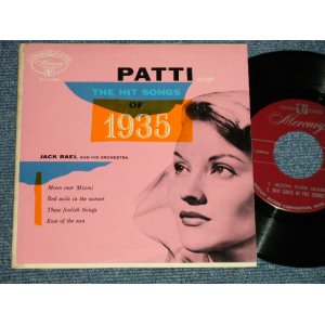 画像: PATTI PAGE - PATTI SINGS THE HIT SONG OF 1935 (Ex++/Ex+ / 1953 US ORIGINAL 4 TRACKS Used 7" 45 rpm EP  