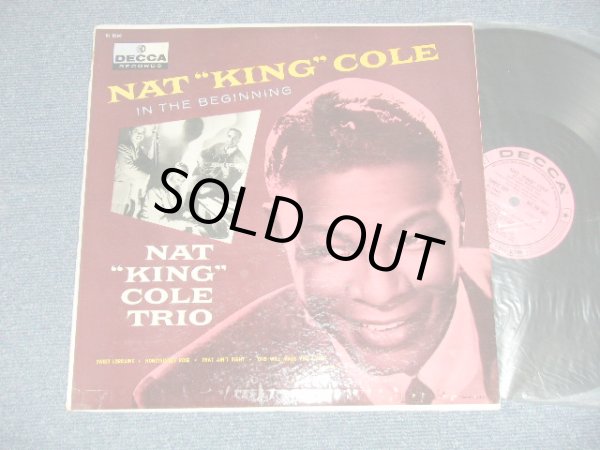 画像1: NAT KING COLE - IN THE BEGINNING (Ex++/MINT-) / 1956? US AMERICA ORIGINAL "PINK LABEL PROMO"  MONO Used LP