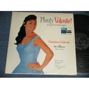 画像: CATERINA VALENTE with SY OLIVER and His ORCHESTRA - PLENTY VALENTE! SINGIN' AND SWINGIN'  (Ex+/MINT- SWOBC) / 1957 US AMERICA ORIGINAL 1st Press "BLACK with SILVER PRINT Label"  MONO Used LP