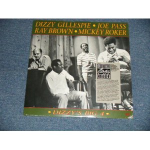 画像: Dizzy Gillespie's Big 4 - Dizzy Gillespie's Big 4 (SEALED) / 1992 US AMERICA Reissue "BRAND NEW SEALED"  LP 