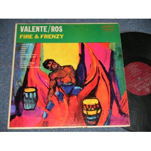 画像: CATERINA VALENTE with EDMUNDO ROS and His ORCHESTRA - FIRE & FRENZY  (Ex/Ex+++ EDSP) / 1960 US AMERICA ORIGINAL 1st Press "MAROON Label"  MONO Used LP