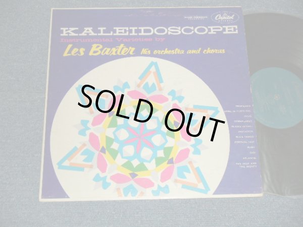 画像1: LES BAXTER - KALEIDOSCOPE (Ex/Ex++ SEAMEDSP) / 1955 US AMERICA ORIGINAL 1st Press "TURQUOISE LABEL" MONO Used LP 