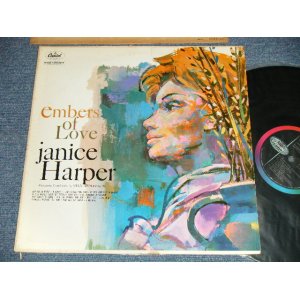 画像: JANICE HARPER - EMBERS OF LOVE (Ex/Ex+++ EDSP) / 1960 US AMERICA ORIGINAL "BLACK with RAINBOW CAPITOL Logo on LEFT Label" Mono Used LP  