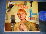 画像: PATTI  PAGE with The PETE RUGOLO ALL STARS - IN THE LAND OF HI-FI ( Ex/Ex+) / 1956 US AMERICA ORIGINAL "BLUE Label" "YELLOW Jacket"  MONO Used LP 
