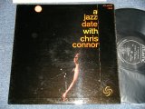 画像: CHRIS CONNOR - A JAZZ DATE WITH CHRIS CONNOR (Ex+++, Ex++/Ex+++ Looks:Ex++Ex++ SWOBC) / 1958 US AMERICA ORIGINAL "BLACK with SILVER Print Label" MONO Used  LP 