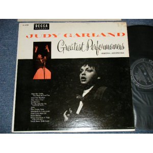 画像: JUDY GARLAND - GREATEST PERFORMANCE (Ex+/Ex+++ EDSP) / 1956 US AMERICA ORIGINAL  MONO Used LP