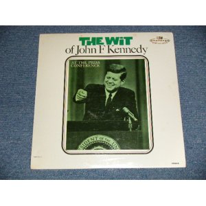 画像: JOHN FITZGERALD KENNEDY - THE WIT of JOHN F. KENNEDY AT THE PRESS CONFERENCE (SEALED)  / 196? US ORIGINAL "BRAND New SEALED"  LP 