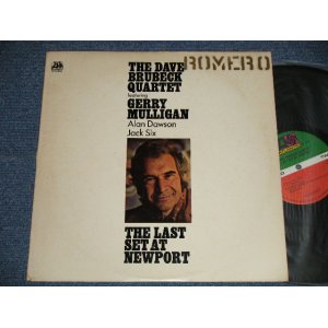 画像: DAVE BRUBECK QUARTET Feat. GERRY MULLIGAN - THE LAST SET AT NEWPORT (Ex/Ex++ Looks:Ex+ COLOR SPRAYOFC,   / 1972 US AMERICA  ORIGINAL "RECORD CLUB RELEASE" Used LP 