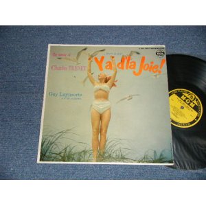 画像: GUY LUYPAZRTS And His Orchestra -  Y'A D'La Joie! - There Is Joy - The Music Of Charles Trenet (Ex+/Ex+++) / 1957 US AMERICA ORIGINAL 1st Press "YELLOW LABEL" MONO Used LP 