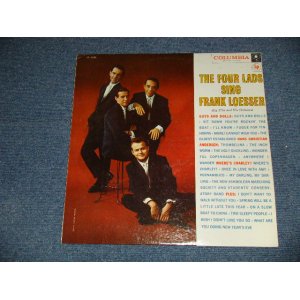 画像: THE FOUR LADS  -SING FRANK LOESSER (Ex++/MINT-)/ 1957 US AMERICA ORIGINAL ”WHITE LABEL PROMO" 1st Press "6 EYE'S Label"  MONO Used LP  