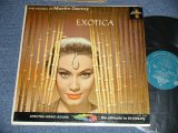 画像: MARTIN DENNY - EXOTICA (Ex++, VG+++/Ex+++ Looks:MINT-  SWOFC, TEAROBC)  / 1957 US AMERICA ORIGINAL 1st Press "TURQUOISE Label" MONO Used LP