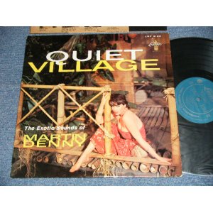 画像: MARTIN DENNY - QUIET VILLAGE (Ex++/MINT- )  / 1959 US AMERICA ORIGINAL 1st Press "TURQUOISE Label" MONO Used LP