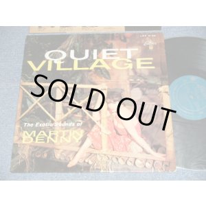 画像: MARTIN DENNY - QUIET VILLAGE (Ex++/MINT- )  / 1959 US AMERICA ORIGINAL 1st Press "TURQUOISE Label" MONO Used LP