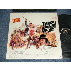 画像: ost Bertolt Brecht / Kurt Weill / SAMMY DAVIS, JR. - THREE PENNY OPERA (An Original Soundtrack Recording) (Ex/MINT- WTRDMG)  / 1964 US AMERICA ORIGINAL STEREO Used  LP