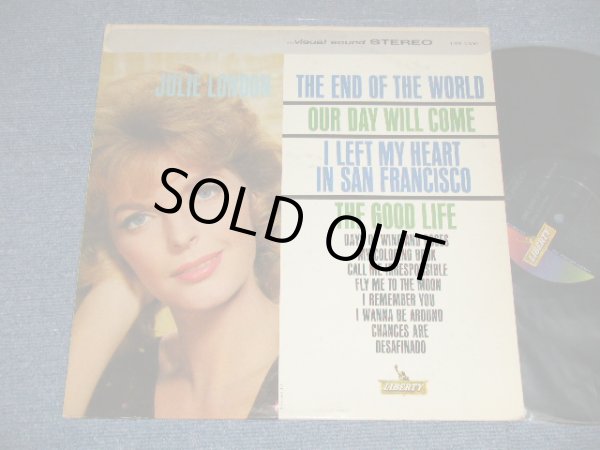 画像1: JULIE LONDON - THE END OF THE WORLD ( Ex++/MINT-)  /1963 US AMERICA ORIGINAL 1st Press "BLACK with GOLD LIBERTY at LEFT  Label" STEREO Used  LP 