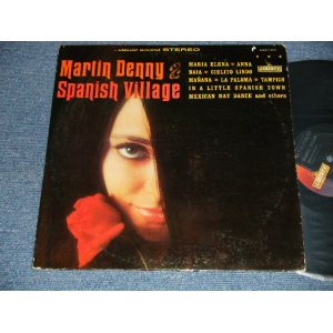 画像: MARTIN DENNY - SPANISH VILLAGE (Ex+/Ex Looks:Ex++ STEAROFC EDSP)  / 1965 US AMERICA ORIGINAL 1st Press Label "BLACK with GOLD LIBERTY on LEFT Label" STEREO Used LP