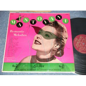 画像: MANTOVANI - ROMANTIC MELODIES (Ex++/Ex+++ A-6:VG+++ EDSP,/ 1954 US AMERICA ORIGINAL 1st Press "MAROON Label"  MONO Used LP 8