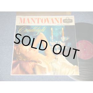 画像: MANTOVANI - CANDLELIGHT (MINT-/MINT-) / 1956 US AMERICA ORIGINAL 1st Press "MAROON Label"  MONO Used LP 8