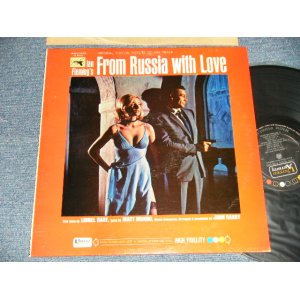 画像: 007 JAMES BOND, JOHN BARRY, MATT MONRO - FROM RUSSIA WITH LOVE (Ex+++/Ex++)  /1963 US AMERICA ORIGINAL 1st Press "BLACK with COLOR DOT on TOP, GOLD 'UNITED' WHITE 'ARTISTS' Label"  MONO Used LP 