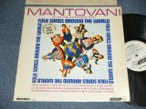 画像: MANTOVANI - FOLK SONG AROUND THE WORLD (Ex/MINT- WRTDMG, TEAROL)  / 1964 US AMERICA Jacket + UK ENGLAND ORIGINAL MONO Wax "ffrr Press" "WHITE LABEL PROMO"   Used  LP