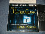 画像: ost HENRY MANCINI - The Music from "PETER GUNN" (Ex/MINT- TEAROFC, SPLIT) / 1959 WEST-GERMANY ORIGINAL 1st Press "BLACK with SILVER PRINT Label" STEREO Used  LP