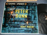 画像: ost HENRY MANCINI - The Music from "PETER GUNN" (Ex+++, Ex++/Ex++ / 1959 US AMERICA ORIGINAL 1st Press "SILVER RCA VICTOR at TOP, LIVING STEREO at BOTTOM Label" STEREO Used  LP