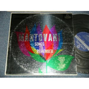 画像: MANTOVANI - SONGS TO REMEMBER (Ex/MINT- , Ex+++ EDSP)  / 1959 US AMERICA Jacket + UK ENGLAND ORIGINAL Wax "ffrr Press" STEREO Used  LP