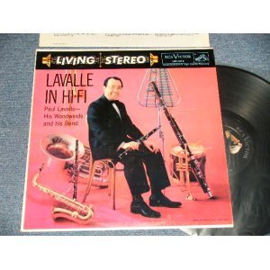 画像: PAUL LAVALLE-His Woodwinds and His Band - LAVALLE IN HI-FI (Ex+++/MINT-) / 1958 US AMERICA ORIGINAL 1st Press "BLACK with SILVER Print, 'LIVING STEREO' at Bottom Label" STEREO Used LP 