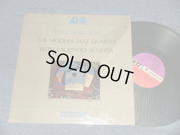 画像1: MJQ MODERN JAZZ QUARTET with LAURINDO ALMEIDA  - COLLABORATION ( Ex++/Ex++ Looks:Ex- ) / 1964 US AMERICA ORIGINAL "RED & PURPLE Label" MONO Used LP 