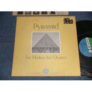 画像: MJQ The MODERN JAZZ QUARTET - PYRAMID (Ex+/Ex+++ WOFC, WOBC, EDSP９ / 1960's Version US AMERICA 2nd Press "GREEN & BLUE Label" STEREO Used LP