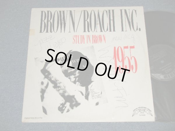 画像1: CLIFFORD BROWN & MAX ROACH BROWN/ROACH INC. STUDY IN BROWN 1955 (Ex-/MINT- WOFC) / 1980 US AMERICA REISSUE Used LP 