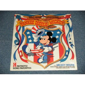 画像: WALT DISNEY Productions : MICKEY MOUSE - YANKEE DOODLE MICKEY (SEALED) /   US AMERICA ORIGINAL "BRAND NEW SEALED"  LP 