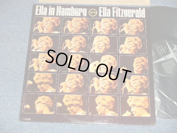 画像1: ELLA FITZGERALD - ELLA IN HAMBURG (Ex++, Ex/MINT-)  / 1965 US AMERICA ORIGINAL "1st Press Label" MONO Used LP