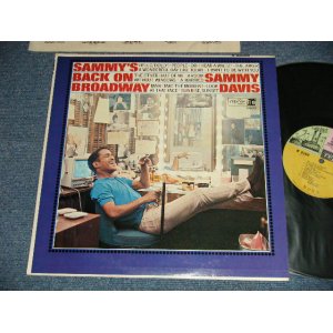 画像: SAMMY DAVIS, JR. - SAMMY'S BACK ON BROADWAY (Ex+++/Ex+++ Looks:Ex++)  / 1965 US AMERICA ORIGINAL 1st Press "3-COLOR Label" MONO Used  LP  