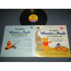 画像: V.A. DISNEY - WINNIE The POOH and The BLUSTERY DAY (Ex+++/Ex+++) / 1967 US AMERICA ORIGINAL "YELLOW Label" "With Booklet" Used LP 