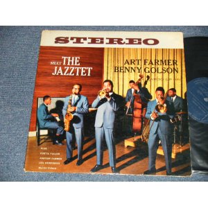 画像: ART FARMER & BENNY GOLSON - MEET THE JAZZTET ( Ex++/Ex+ Looks:Ex  EDSP) / 1960 US AMERICA ORIGINAL STEREO Used LP 