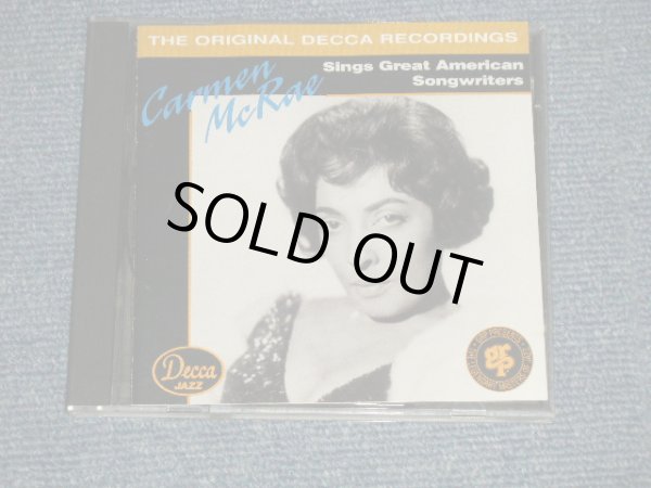画像1: CARMEN McRAE ‎- Sings Great American Songwriters (The Anthology 1938 - 1953) (MINT-/MINT) / 1993 US AMERICA ORIGINAL Used CD