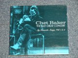 画像: CHET BAKER - THE LAST GREAT CONCERT : MY FAVORITE SONGS Vol.1&2 (MINT-/MINT) / 2004 CANADA Used 2-CD