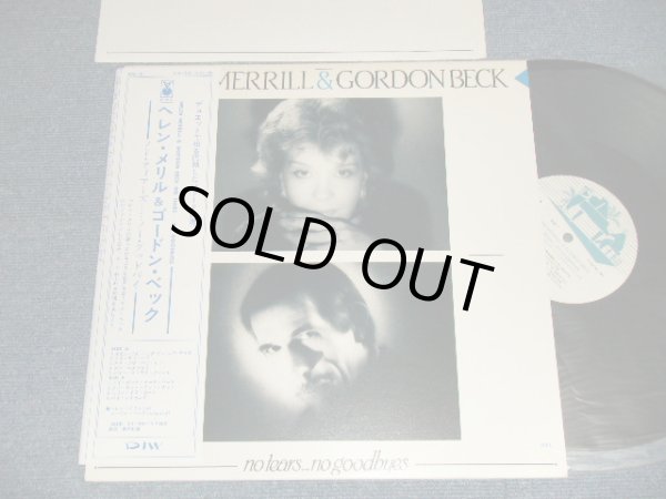 画像1: HELEN MERRILL & GORDON BECK - NO TEARS...NO GOODBYES (MINT-/Ex+++ Looks:MINT-) / 1984 FRANCE + Japan Linner & Obi  Used LP 