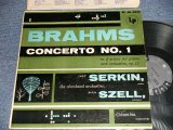 画像: Brahms Rudolf Serkin, The Cleveland Orchestra, George Szell ‎- Concerto No.1 In D Minor For Piano And Orchestra (Ex++/MINT-, Ex  EDSP) / 1958 US AMERICA ORIGINAL "GRAY with 6 EYES LABEL" MONO Used LP 