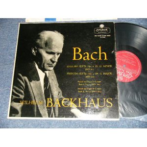 画像:  Wilhelm Backhaus, Johann Sebastian Bach ‎– Bach (Ex++/Ex+++ EDSP) / 1960 US AMERICA ORIGINAL With UK EXPORT Wax Used LP
