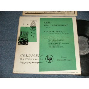 画像: E. Power Biggs ‎– Bach's Royal Instrument Volume 1 (Ex+/Ex+++ EDSP) / Late 1950's US AMERICA "GRAY with 6 EYES LABEL" MONO Used LP 