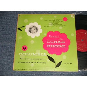 画像: DINAH SHORE - REMINISCING DINAH SHORE (Ex/Ex++ EDSP)  / 1949 US AMERICA ORIGINAL Used 10" LP