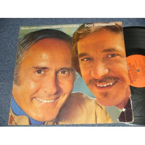 画像: HENRY MANCINI  + DOC SEVERSEN - BRASS IVORY & STRINGS (Ex++/MINT-) / 1973 US AMERICA ORIGINAL "QUADRAPHONIC / 4 CHANNEL" Used LP 