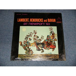 画像: LAMBERT, HENDRICKS - AT NEWPORT '63  (SEALED) / 1963 US AMERICA ORIGINAL STEREO "BRAND NEW SEALED" LP