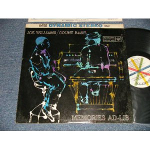 画像: COUNT BASIE And JOE WILLIAMS - MEMORIES AD-LIB (Ex+/Ex+++, Ex+ B-5:Ex- EDSP) / 1959 US AMERICA ORIGINAL 1st Press "WHITE With 3 SPOKES Label" STEREO Used LP 
