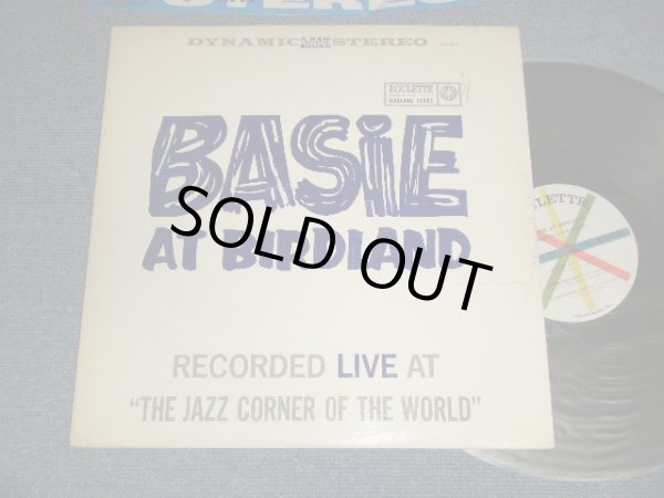 画像1: COUNT BASIE - BASIE AT BIRDLAND : RECORDED LIVE AT "THE JAZZ CORNER OF THE WORLD" (Ex+++/MINT-) / 1961 US AMERICA ORIGINAL 1st Press "WHITE With 3 SPOKES Label" STEREO Used LP 